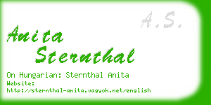 anita sternthal business card